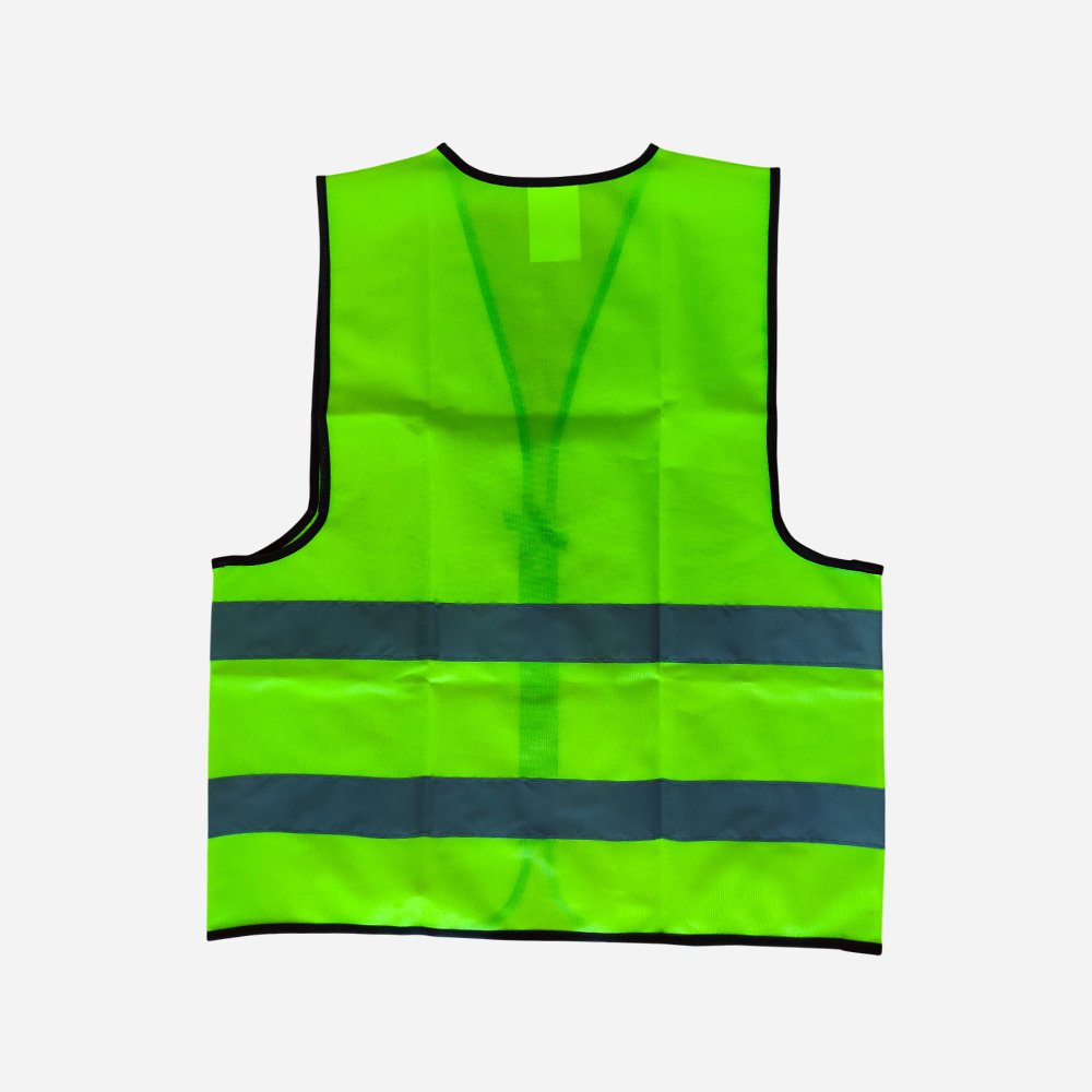 SPARTAN GUARD SAFETY VEST 120GSM, POLYSTER GREEN - Image 2