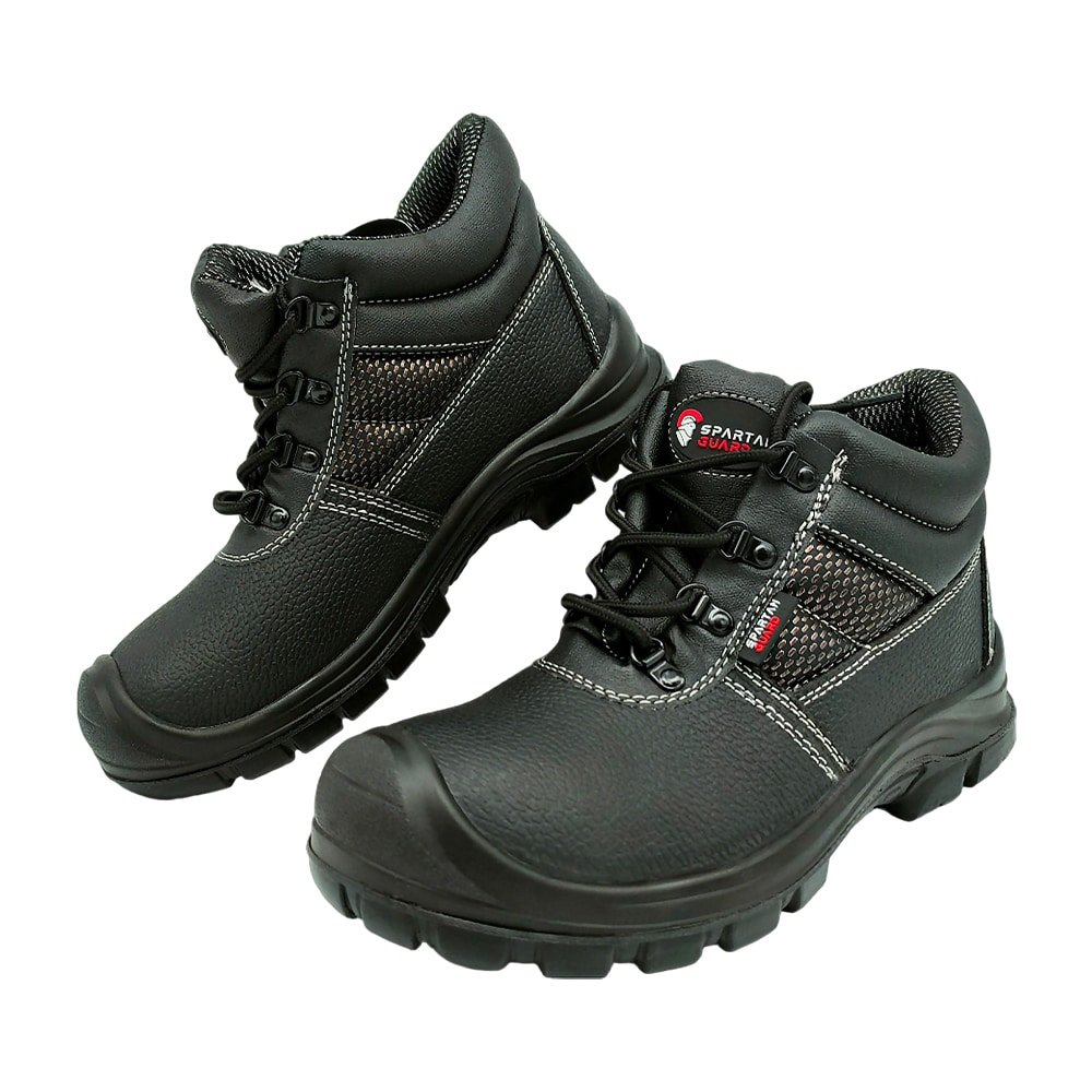Spartan Guard SG-Hector High Ankle Safety Shoes With Steel Toe Cap and Steel Midplate